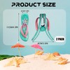 2 Pcs Towel Clips for Beach Chairs, Leisure Slippers Beach