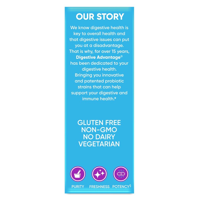 Digestive Advantage Daily Probiotic, 30 Capsules (Pack of 2)