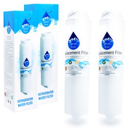 Denali Pure 2-Pack Replacement for GE PFCS1PJXBSS Refrigerator Water Filter - Compatible with GE GSWF Fridge Water Filter Cartridge