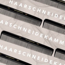 HERCULES SÄGEMANN - 13620 styling comb, 7.5 inch hair comb for styling curls and straight hair, for hairdressers and private use
