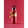 SIGG - Reusable Water Bottle - Explorer Magenta - Leakproof,