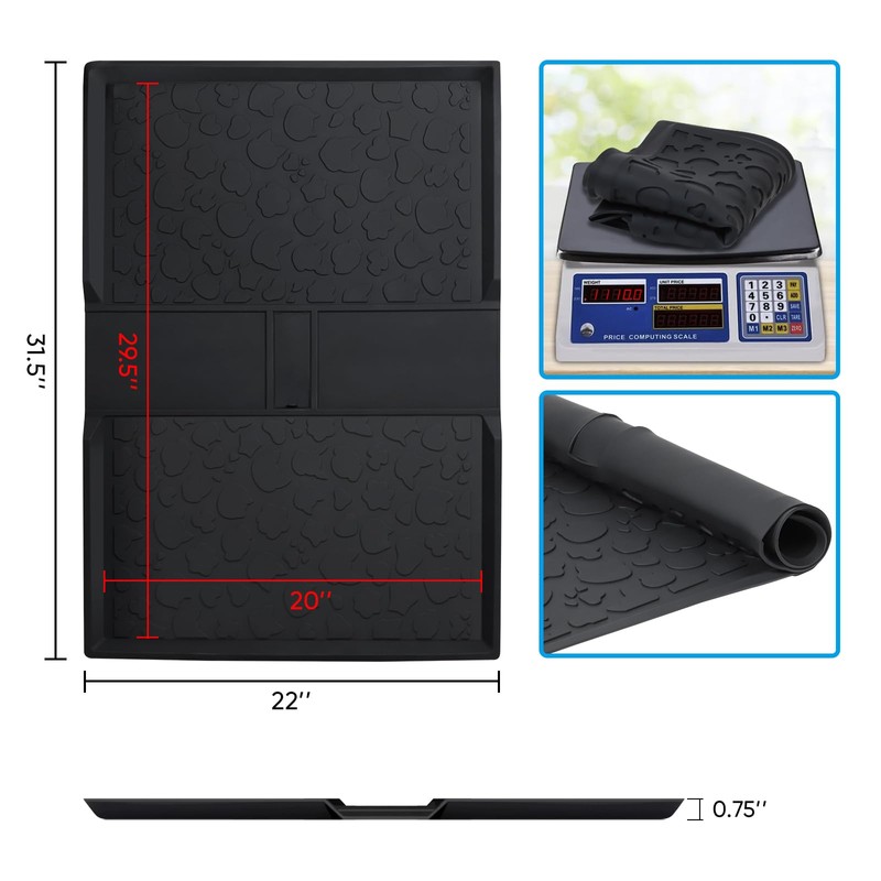 All Weather Mat for Wrangler Deluxe 4 Seater Stroller Wagon,Myvikcar