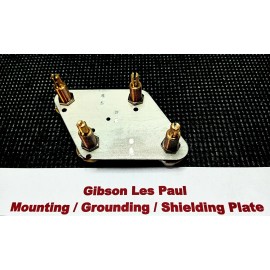Gibson Les Paul Shielding & Grounding Control Plate - Heavy Duty Metal