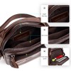 pundarika Men's Genuine Leather Shoulder Bag Messenger man bag CrossBody