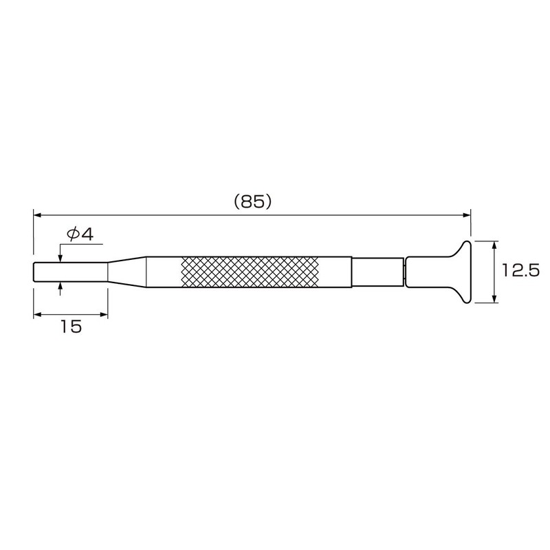 ANEX Precision Screwdriver for Metal Glasses No.78