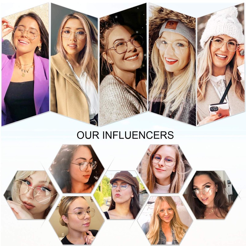 SOJOS Vintage, 0c1 Gold Frame, Tiny