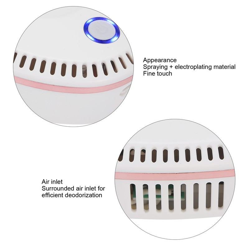 USB Charging Portable Office Car Ozone Cleaner Machine Restroom Refrigerator