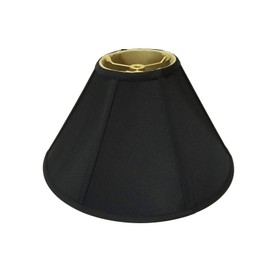 Royal Designs Empire Lamp Shade, Black, 5 x 14 x 9.5