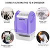 Miseyo Identity Theft Protection Roller Stamps for Data Barcode ID
