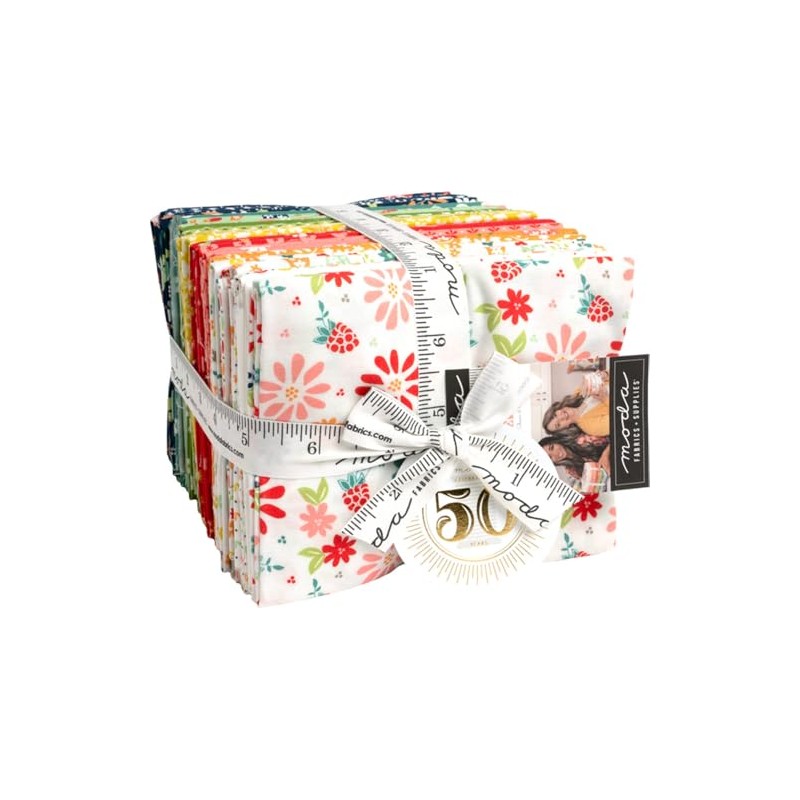 Sherri and Chelsi Raspberry Summer 34 Fat Quarters Moda Fabrics