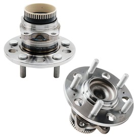 Detroit Axle - 2 Rear Wheel Bearing Hubs for FWD 2010-2014 Hyundai Sonata, 2011-2016 Kia Optima Replacement Wheel Bearing Hubs Assembly Set, Pair Hubs