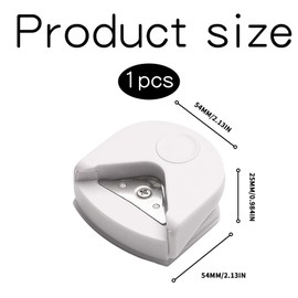 Corner Rounding Punch, Corner Cutter Punch, Corner Rounding Punch, Corner Punch Rounding for Laminating Pouches & Paper, Corner Rounder for Laminating Pouches & Business Cards, Photos & Scrapbooking