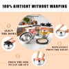 Lazycorner Mixing Bowls with Airtight Lids Set 5 Pcs Stainless