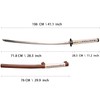 SV The Samurai Sword of Michonne, Zombie Nihontou Katana Samurai