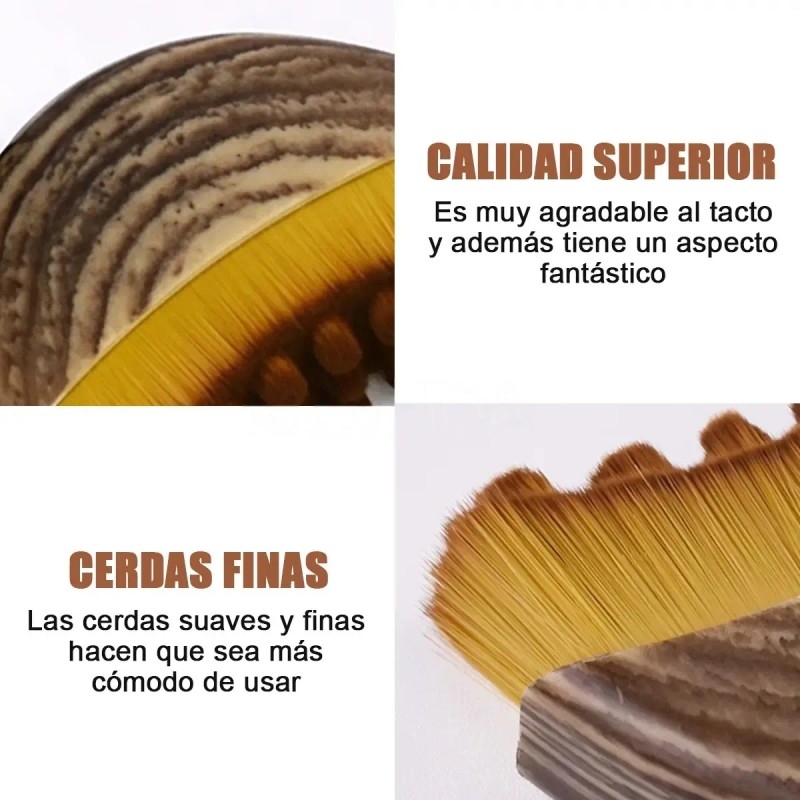 Lymphatic Contour Face Brush Para Belleza De Cuello Y Cara