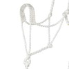 Weaver Leather White Braided Rope Halter with Lead