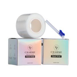 Charme Princesse 2 Pack Disposable Eyebrow Tattoo Plastic Wrap, Pack of 2 Disposable Eyebrow Tattoo Plastic Film, 300 Metres Preservation Film, Permanent Makeup Accessories for Eyebrows and Lips TA628-2