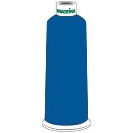 Madeira Rayon Embroidery Thread 5500yd Cone BLUE Color: 1076