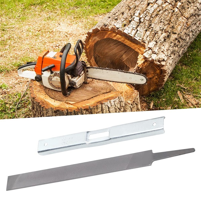Atyhao Chainsaw Sharpener File, Chain Saw Depth Gauge Flat File