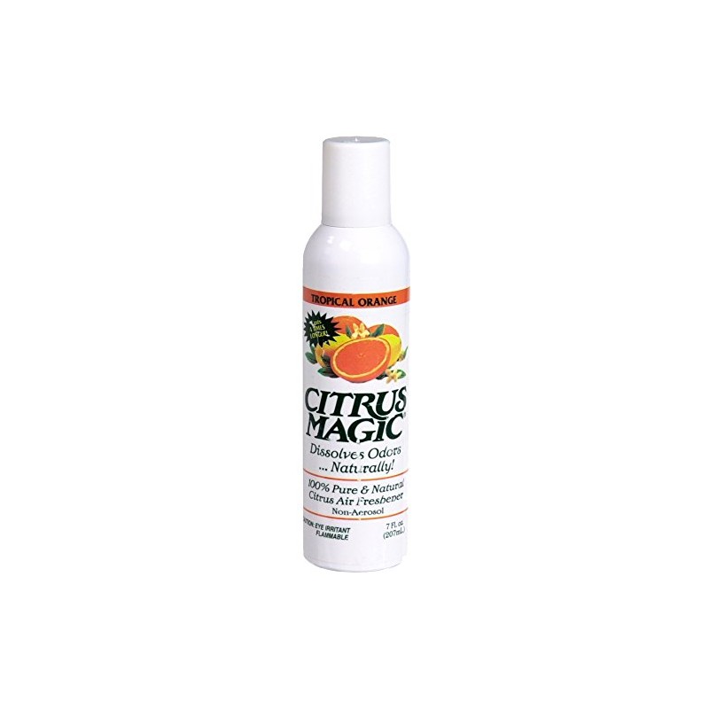 Citrus Magic Air Freshener Spray Non-Aerosol Tropical Orange, 7 OZ