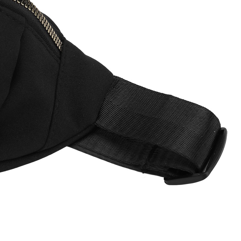 Waist Bag Multi Layer Stylish PU Smooth Zipper Large Capacity