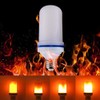 Driftway Sales 2 LED Fire Flame Effect Upside Down Flickering