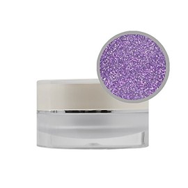 Pro Impressions Coloured Acrylic Powder, Purple Glitter