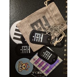 tobar CUSTOM  Metal Black Tag ,bicolor, Temach Men Women