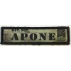 Sgt APONE Aliens movie Morale Patch Military Tactical Army Flag