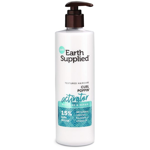 Earth Supplied Curl Poppin' Activator with 15% Shea Butter