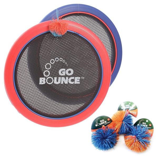Playlearn Trampoline Tennis Set Throw and Catch Ball Disc Play