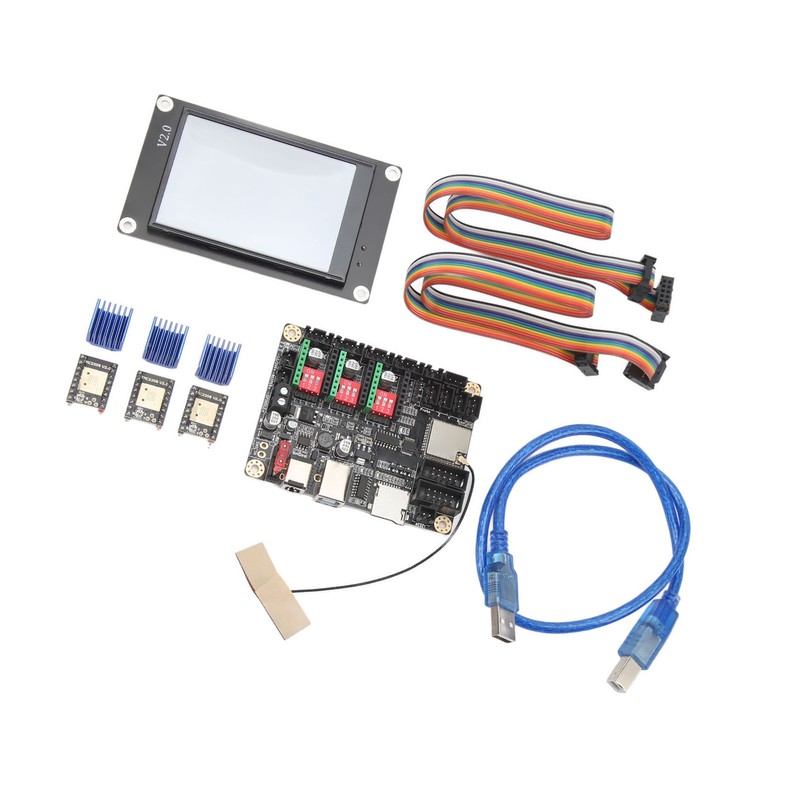 3D Printer Motherboard Kit Laser Engraver Control Board 32bit Wifi