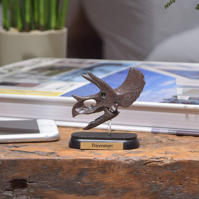 73502 Dinosaur Triceratops Skull Mini Model (FDW – 502)