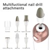 Professional Manicure Pedicure Kit, Electric Nail File Set, Cordless Electric