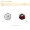Craftisum 20 pcs Red Dot Matrix Clear Beveled Cut Acrylic