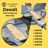 Carve Tech Zero Clearance Insert | Compatible with DeWalt DW715