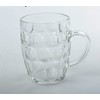 Home Products Essentials 2 Pack Glass Dimpled Stein Beer Mug