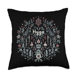 Hygge Time - Enjoying Simple Things in Life Throw Pillow