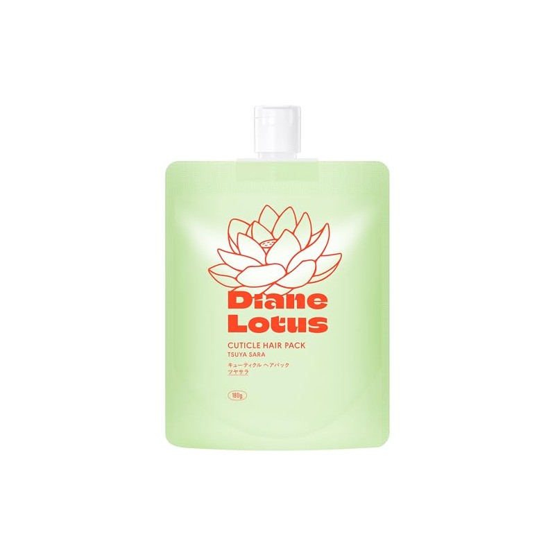 Diane Lotus [Glossy] Cuticle Hair Pack 6.3 oz (180 g)