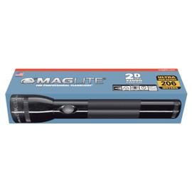 Maglite Heavy-Duty Incandescent 2-Cell D Flashlight in Display Box, Blue