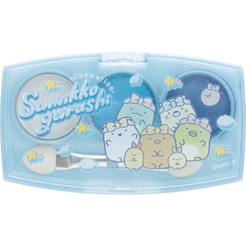 San-X Sumikko Gurashi FE41202 Lipstick & Eye Shadow Set, Blue,