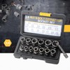 siawadeky Nut Twister, 14-Piece Set, Nut Extractor Socket Set, Impact
