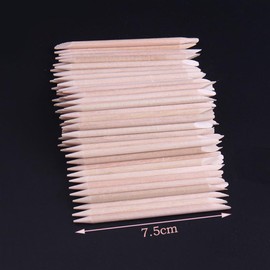 BIUDECO Smooth 500 Pcs Wood Nail Picks for Manicure Waxing Perfect for Grooming