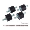 Rubber Buffer M10 40 x 30 Gas Pressure Shock Absorber,