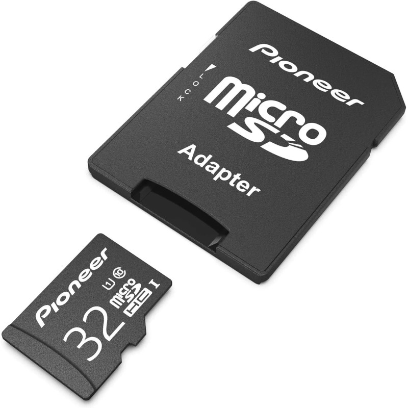 Pioneer 32GB microSD Classic with Adapter - C10, U1, Full