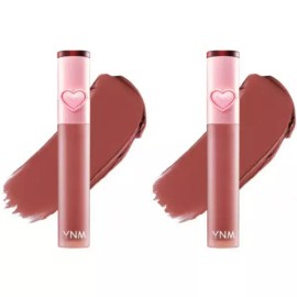 YNM 하트 베일 매트 촉촉 틴트 발색 04 너티베일 X2개 YNM Heart Veil Matte Moist Tint Color 04 Nutty Veil X2pcs