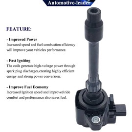 Automotive-leader 4Pcs 30520-59B-013 Ignition Coil Packs Replacement for Honda Accord Civic 2016-2020 CR-V 2017-2020 1.5L-L4, for Acura RDX 2019-2020 2.0L-L4