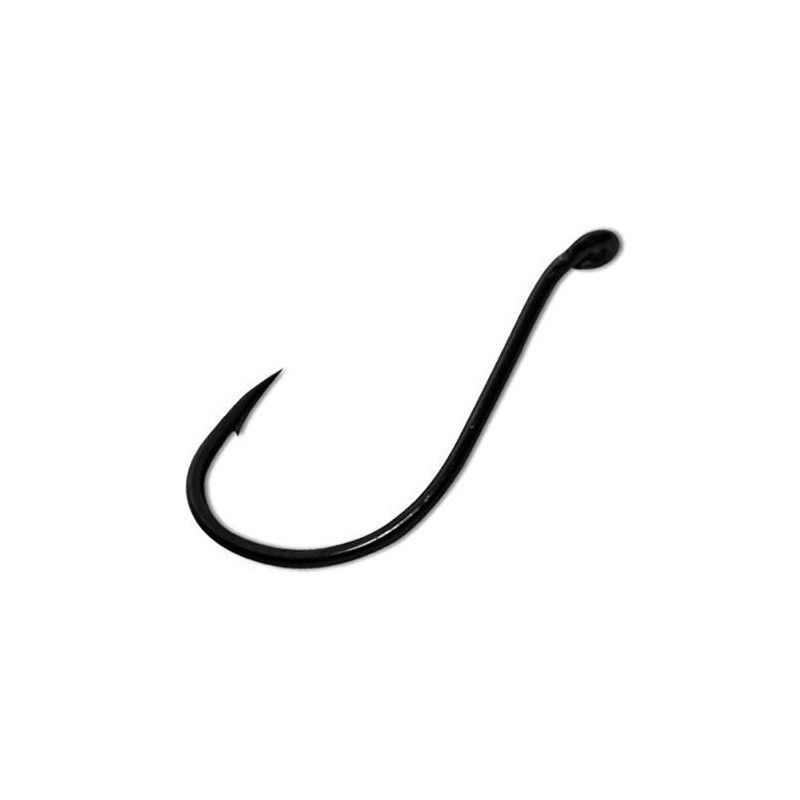Gamakatsu 341407 Octopus NS Light Hook (10 Pack), Size 6,