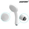 JASS Ferry White Single Function Handheld Shower Head Replacement Bathroom