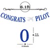 Congrats Pilot Banner, Congrats Grad, Congrats USAF/Future Pilot, Adventure Awaits,